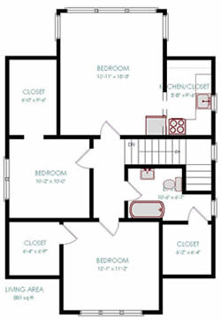 Floor Plan Second Floor